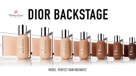 dior backstage foundation shade match|dior foundation shades explained.